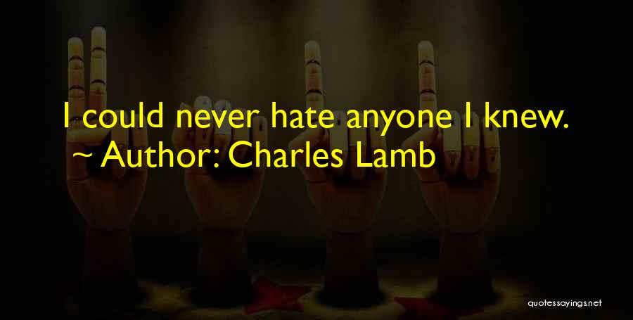 Charles Lamb Quotes 932971