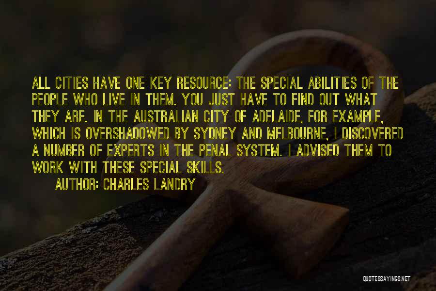 Charles Landry Quotes 605592