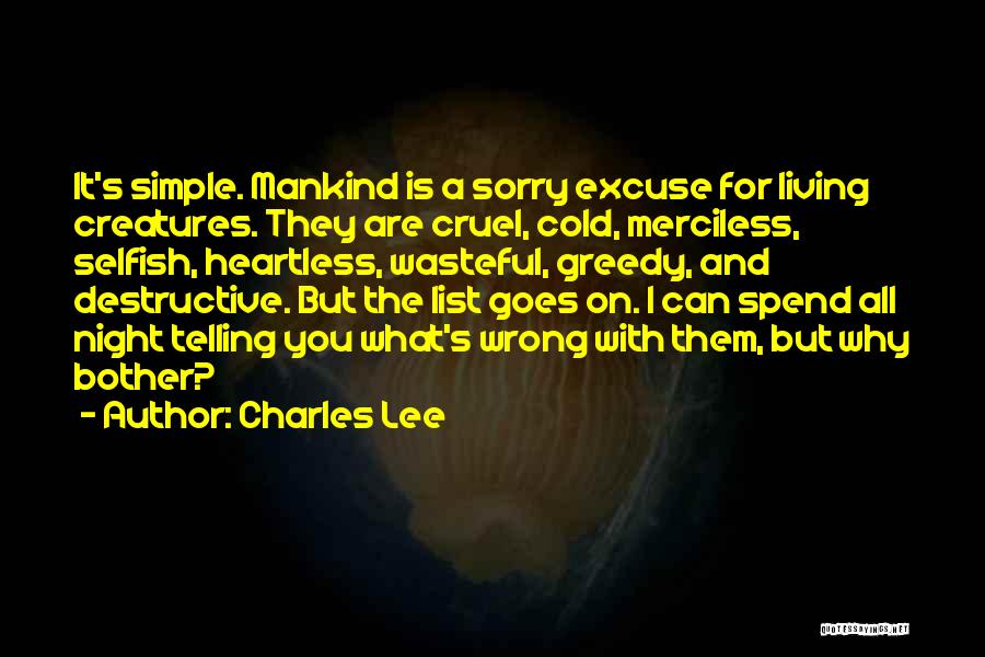 Charles Lee Quotes 930204