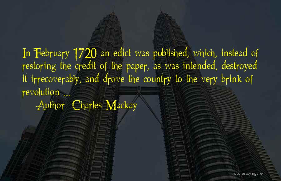 Charles Mackay Quotes 1890259
