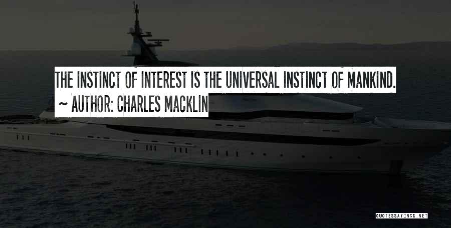 Charles Macklin Quotes 1698295