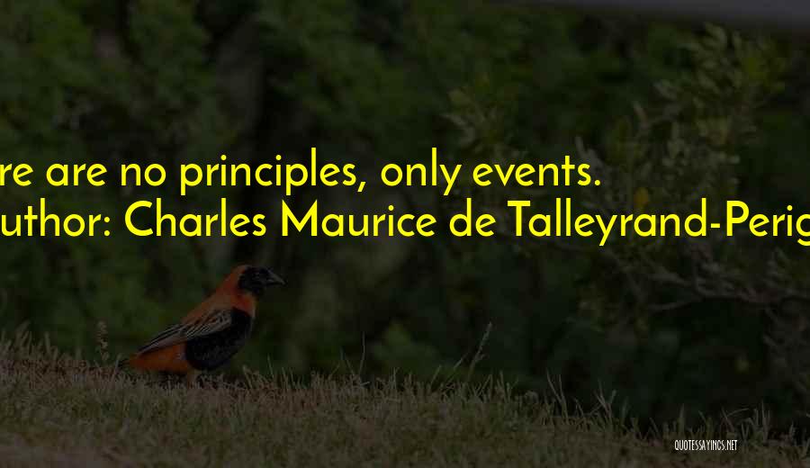 Charles Maurice De Talleyrand-Perigord Quotes 240619