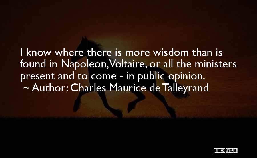 Charles Maurice De Talleyrand Quotes 230743