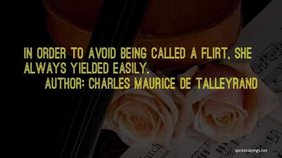 Charles Maurice De Talleyrand Quotes 328242