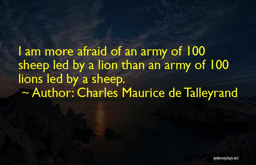 Charles Maurice De Talleyrand Quotes 977074