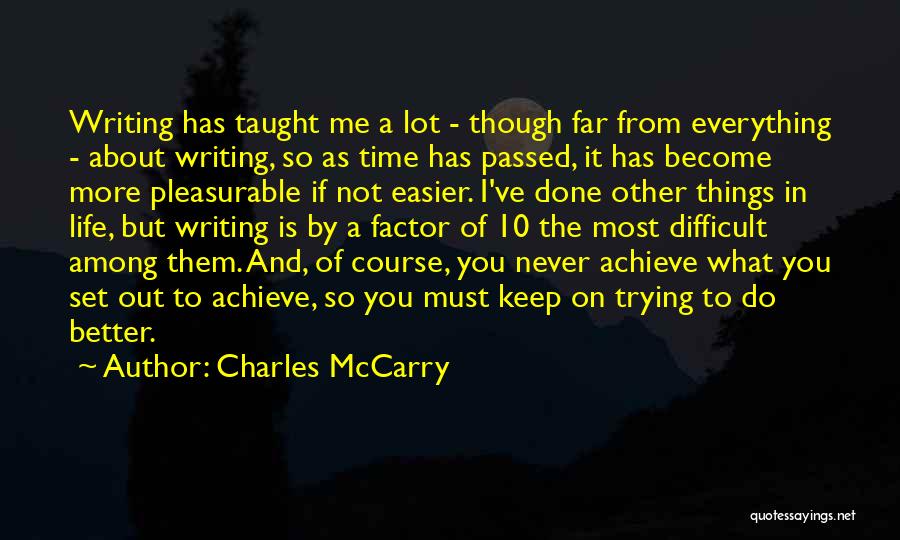 Charles McCarry Quotes 108576