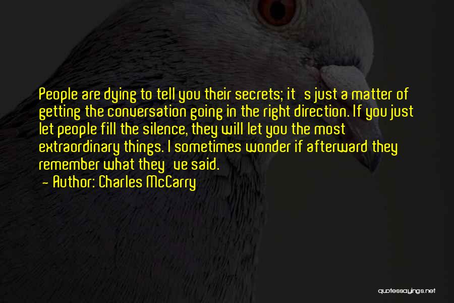 Charles McCarry Quotes 224046
