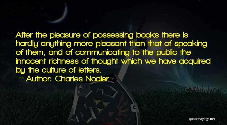 Charles Nodier Quotes 1083347