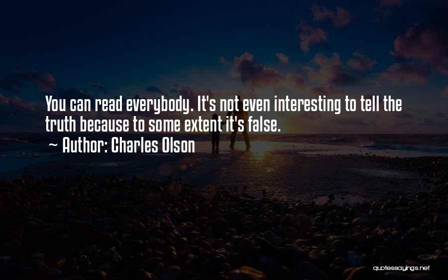 Charles Olson Quotes 1018724