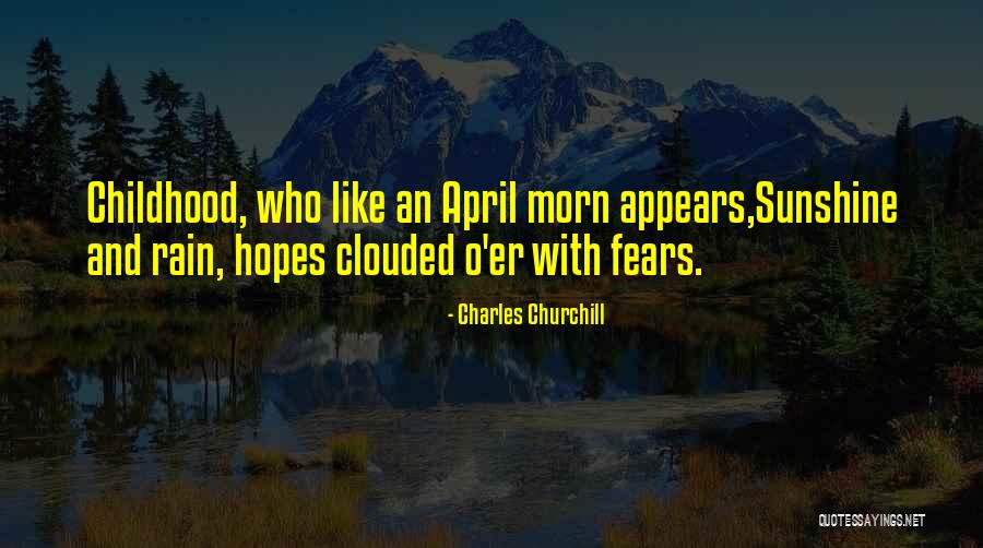 Charles O'rear Quotes By Charles Churchill Charles O'rear Quotes By Charles Churchill