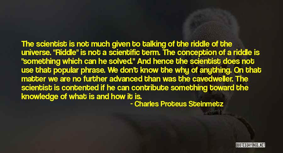 Charles P. Steinmetz Quotes By Charles Proteus Steinmetz Charles P. Steinmetz Quotes By Charles Proteus Steinmetz