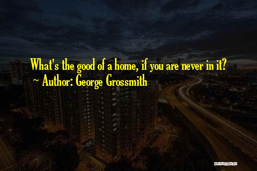 Charles Pooter Quotes By George Grossmith