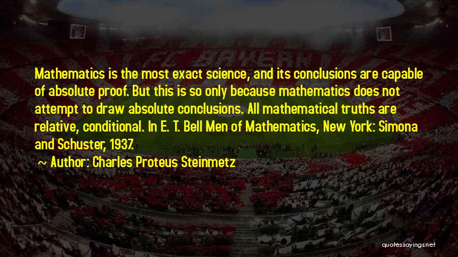 Charles Proteus Steinmetz Quotes 1990089