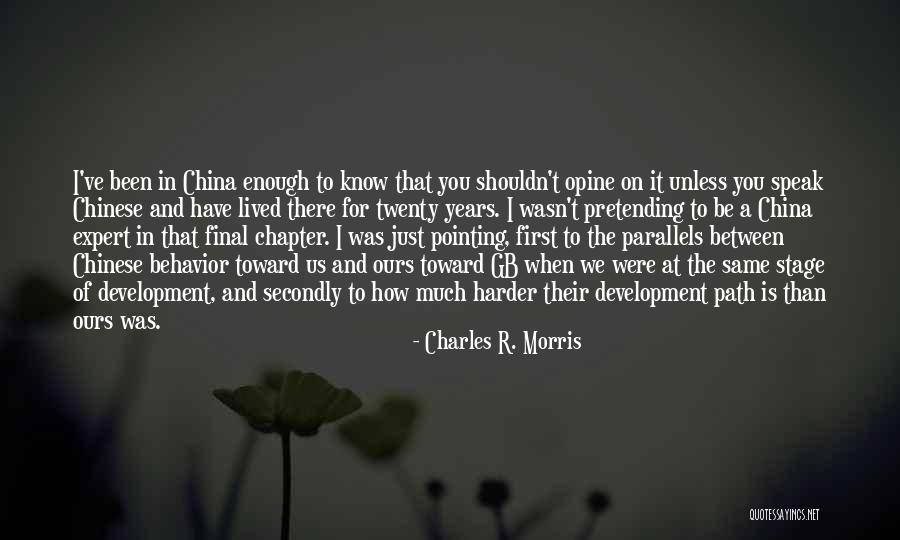 Charles R. Morris Quotes 2074267