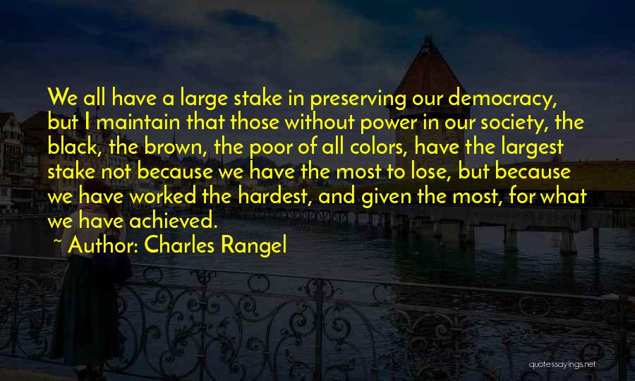 Charles Rangel Quotes 1564291