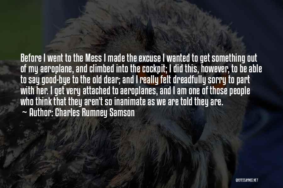 Charles Rumney Samson Quotes 1624252