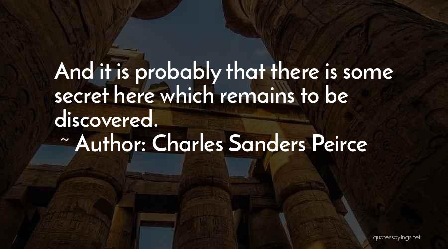 Charles Sanders Peirce Quotes 1305165