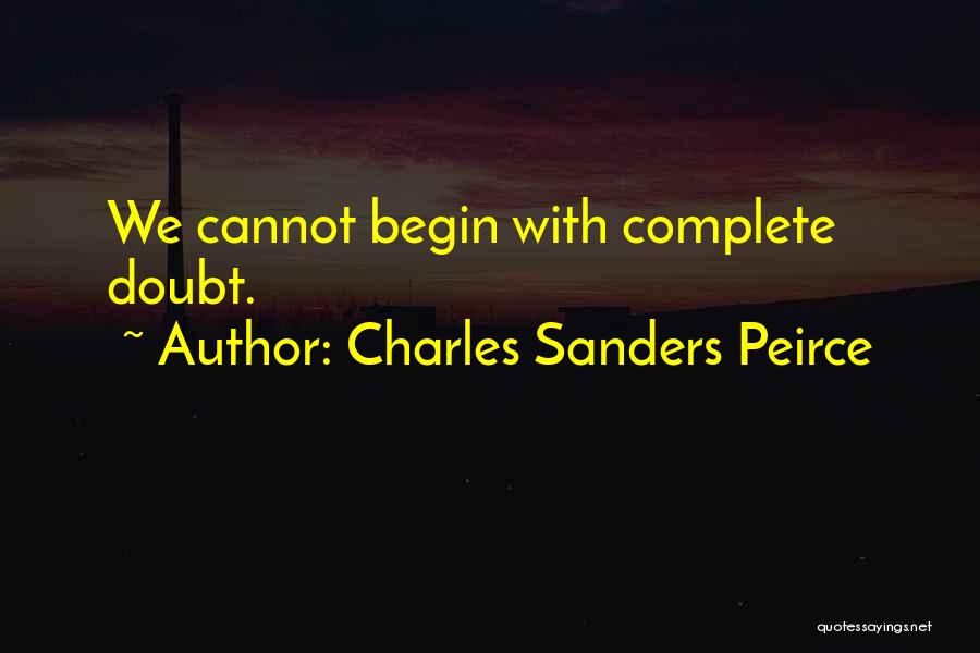 Charles Sanders Peirce Quotes 482614