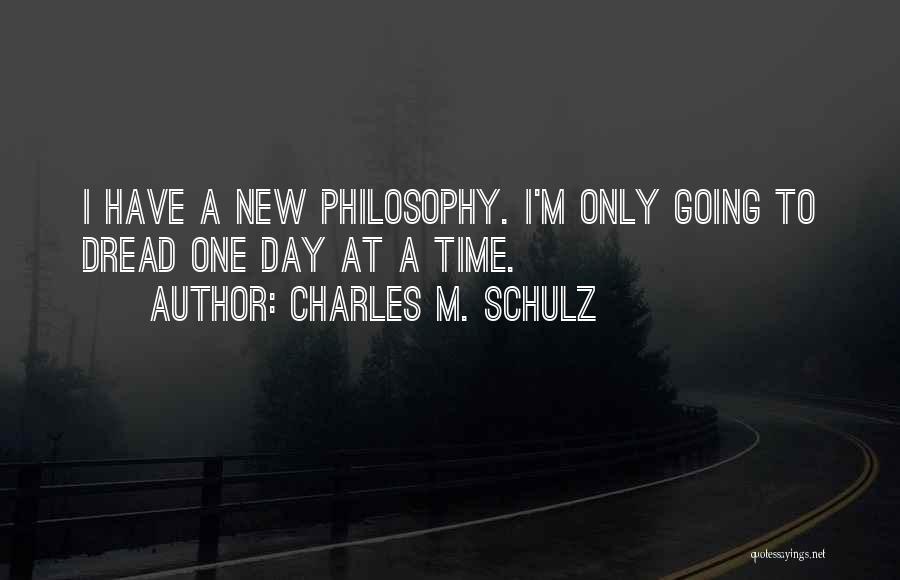 Charles Schulz Philosophy Quotes By Charles M. Schulz