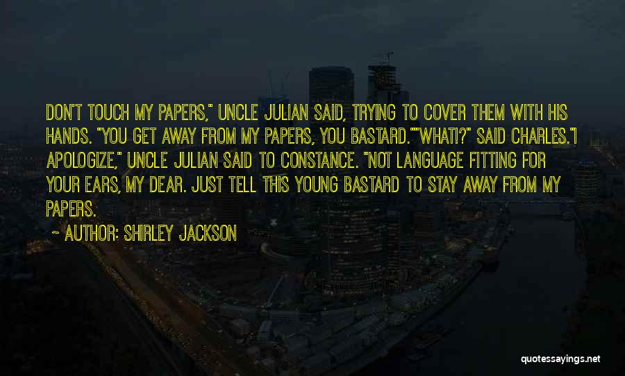 Charles Shirley Jackson Quotes By Shirley Jackson