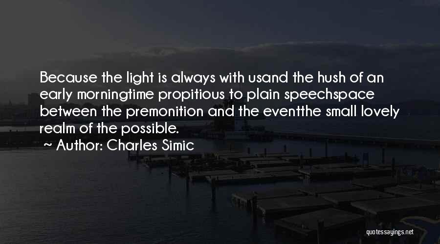 Charles Simic Quotes 1306382