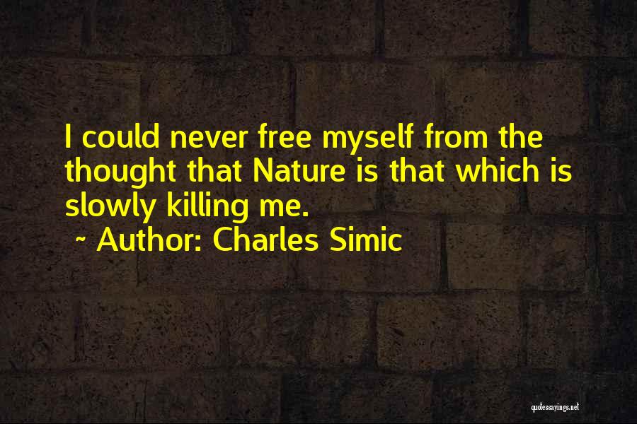 Charles Simic Quotes 2224447