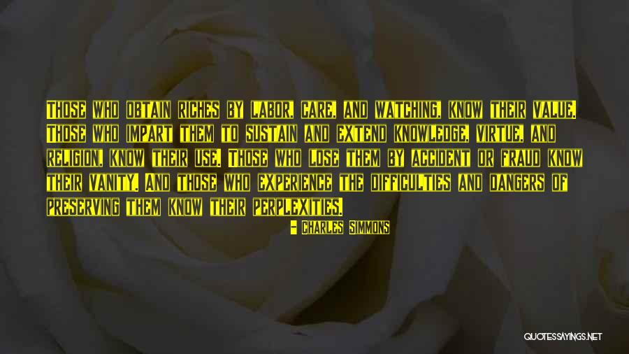 Charles Simmons Quotes 607784 Charles Simmons Quotes 607784