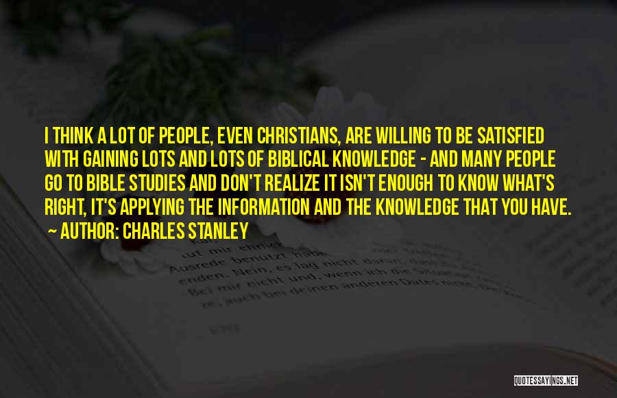 Charles Stanley Quotes 1188224