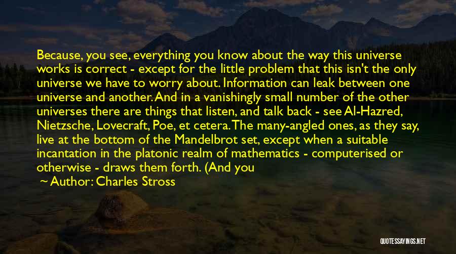 Charles Stross Quotes 1833424