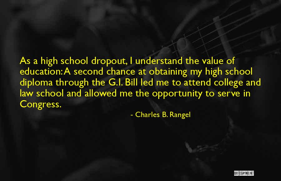 Charles The Second Quotes By Charles B. Rangel