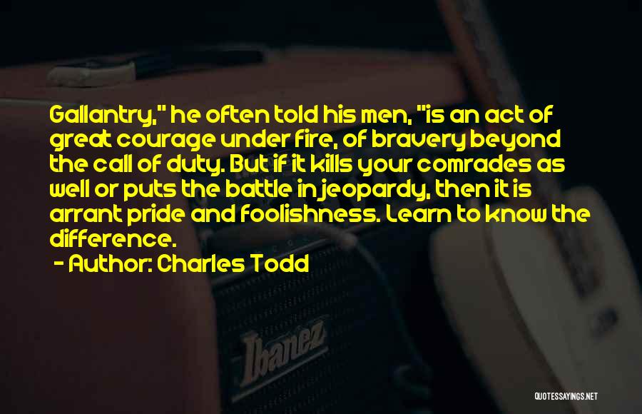 Charles Todd Quotes 1939065