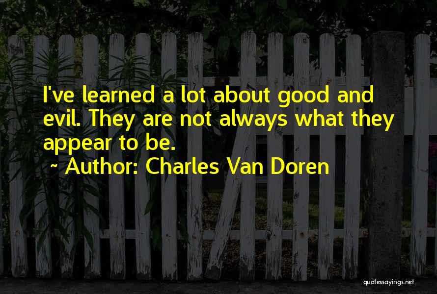 Charles Van Doren Quotes 2224885