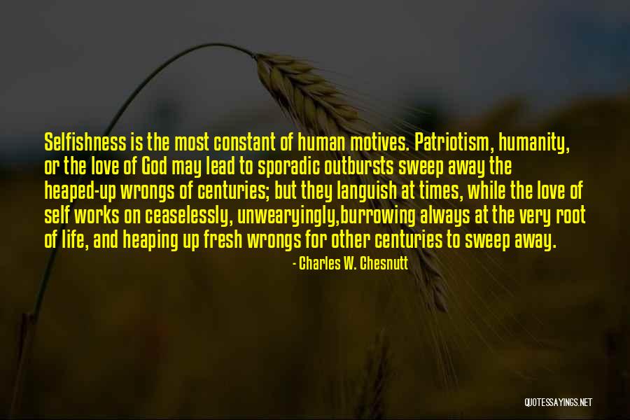 Charles W. Chesnutt Quotes 1785183