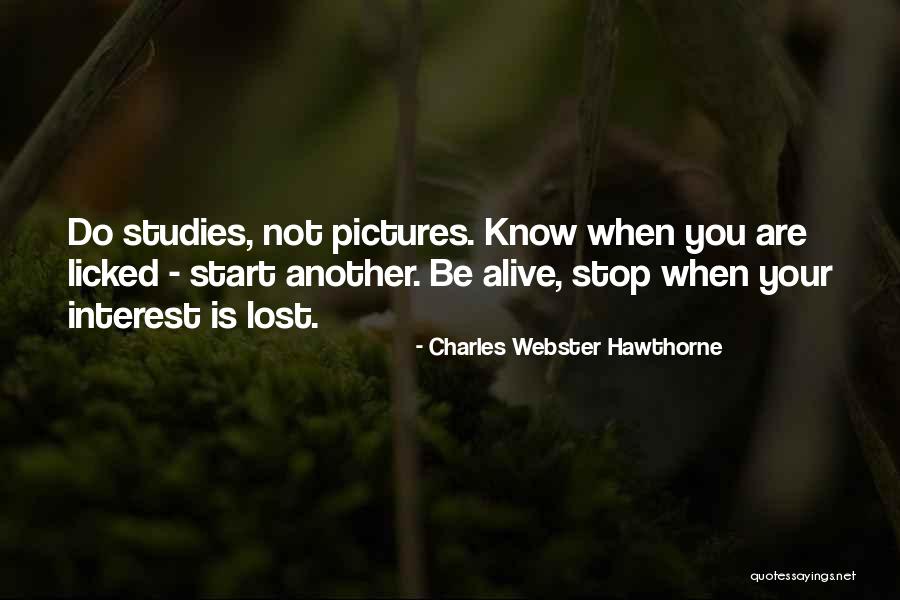 Charles Webster Hawthorne Quotes 1627356