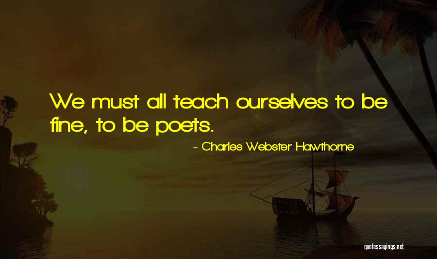 Charles Webster Hawthorne Quotes 410511