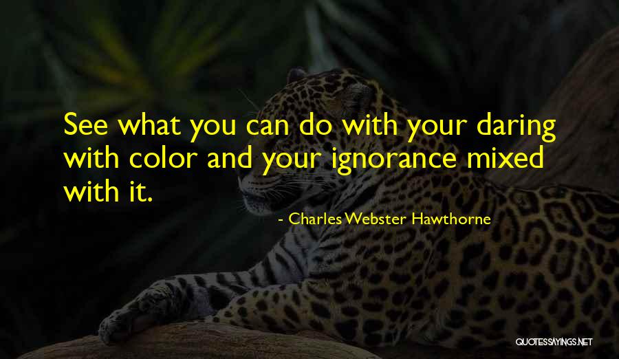 Charles Webster Hawthorne Quotes 791523