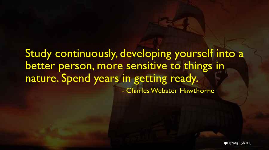 Charles Webster Hawthorne Quotes 91465