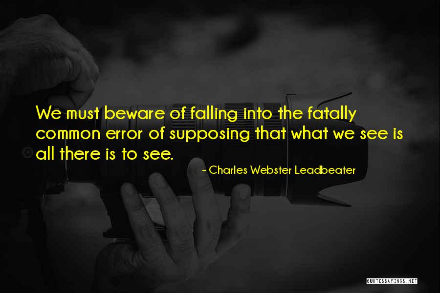 Charles Webster Leadbeater Quotes 349384