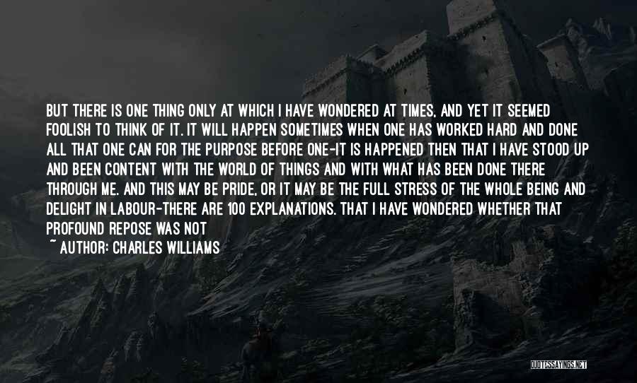 Charles Williams Quotes 1276254