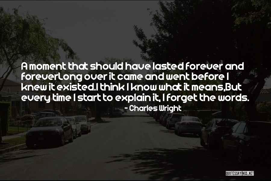 Charles Wright Quotes 846797