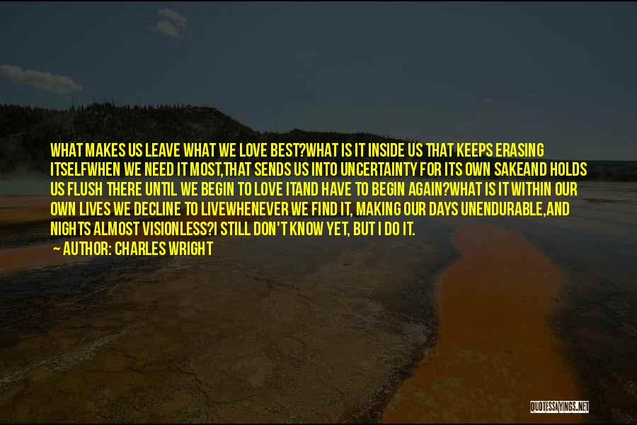 Charles Wright Quotes 968444