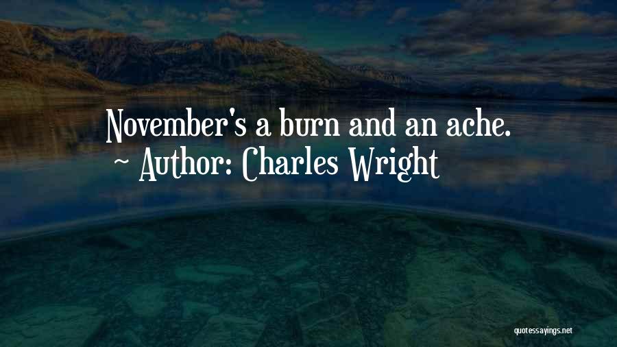 Charles Wright Quotes 981231