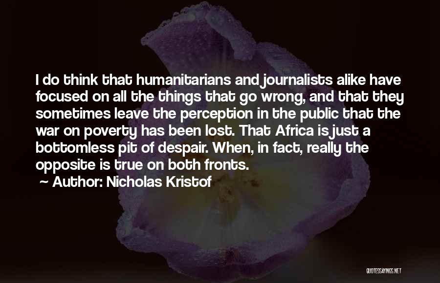 Charlette Quotes By Nicholas Kristof