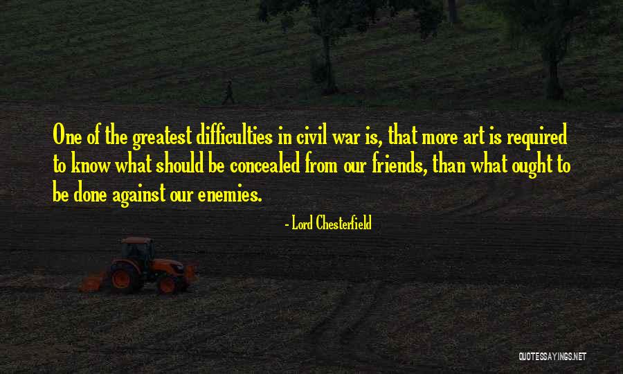 Charleville Vineyard Quotes By Lord Chesterfield Charleville Vineyard Quotes By Lord Chesterfield