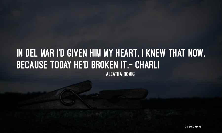 Charli Quotes By Aleatha Romig Charli Quotes By Aleatha Romig