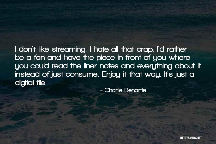 Charlie Benante Quotes 157501