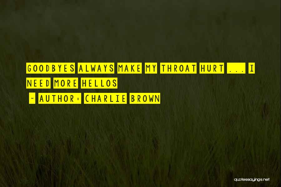 Charlie Brown's Quotes By Charlie Brown