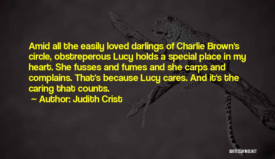 Charlie Brown's Quotes By Judith Crist