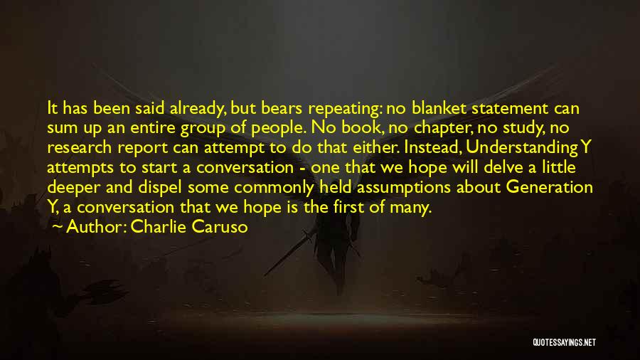 Charlie Caruso Quotes 1100168