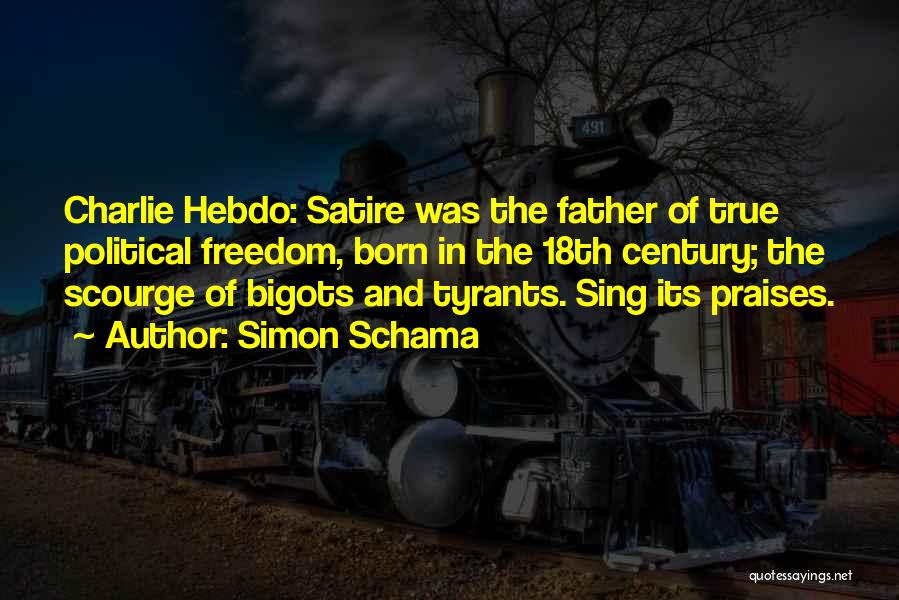 Charlie Hebdo Quotes By Simon Schama